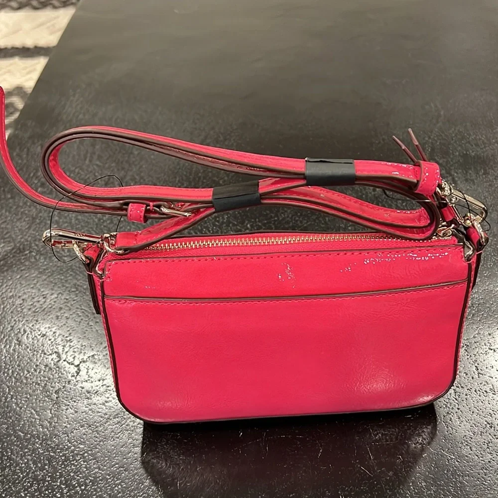 DKNY Bryant Park Bright Pink Demi Crossbody Bag